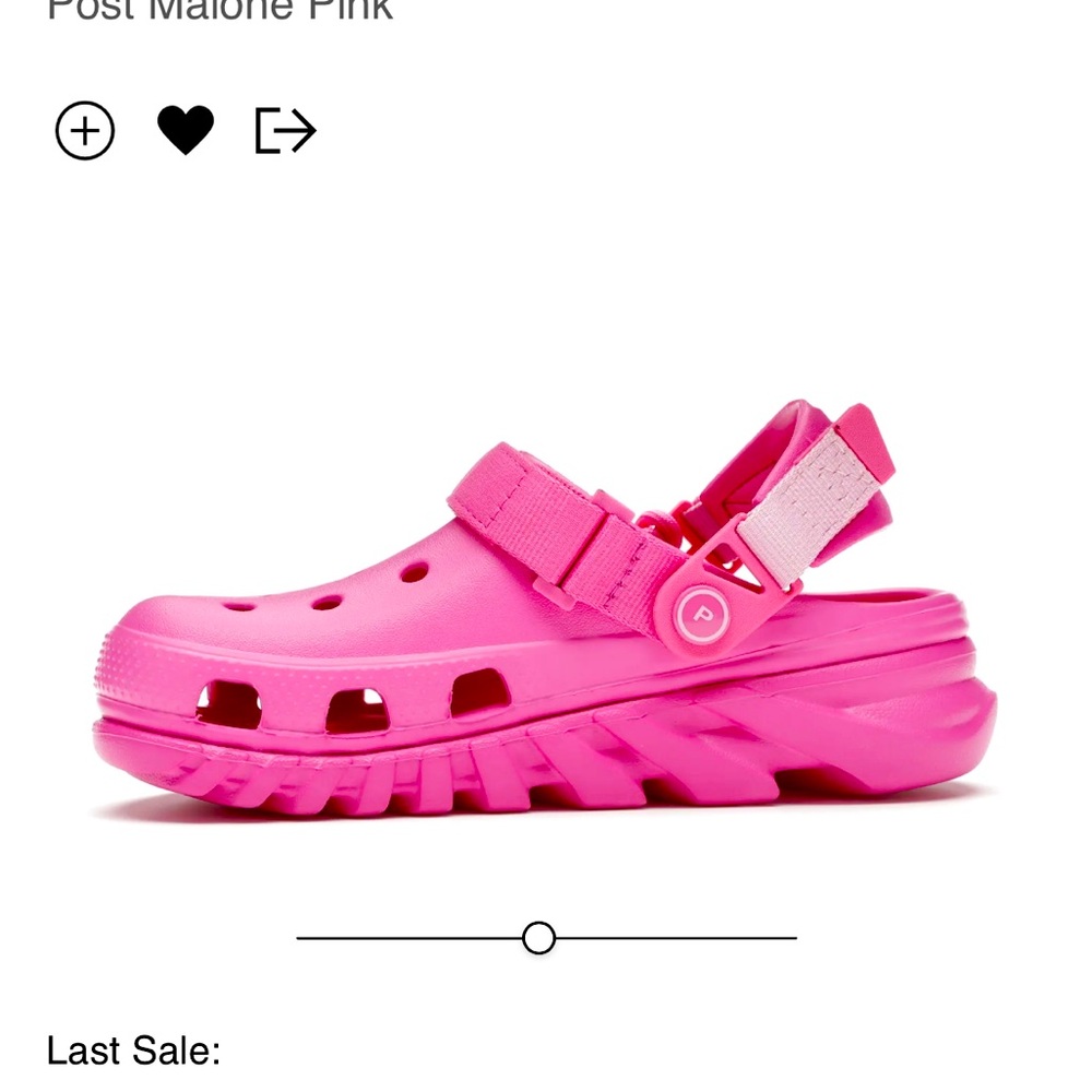 New never worn Post Malone Crocs.